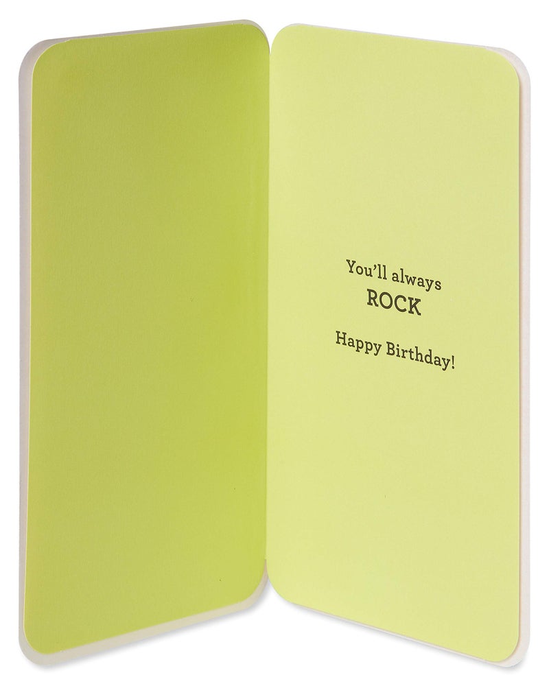 Papyrus Birthday Card (Always Rock) - Image 2